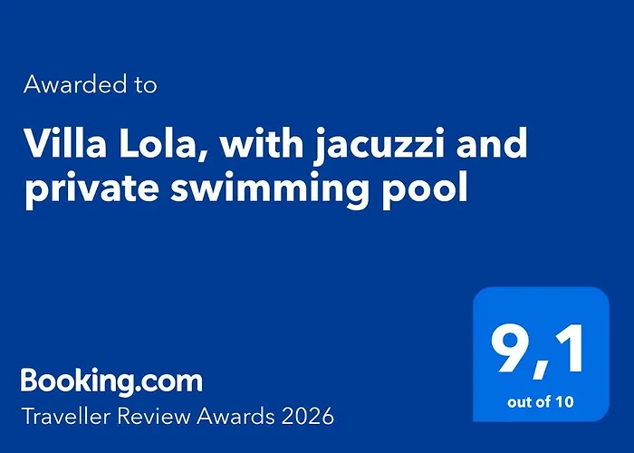 فيلة Lola, With Jacuzzi And Private Swimming Pool